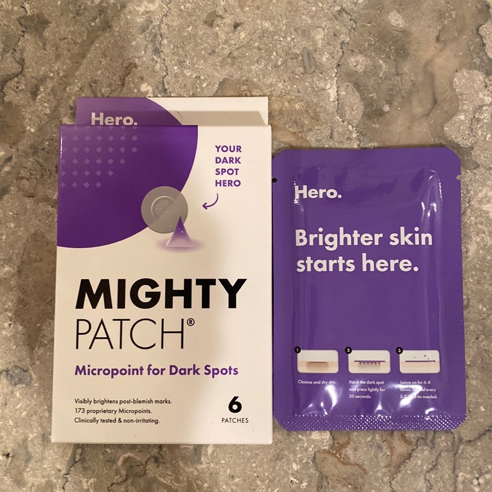 NEW 2packs of Hero Cosmetics Mighty Patch Micropoint For Dark Spots 12 patches